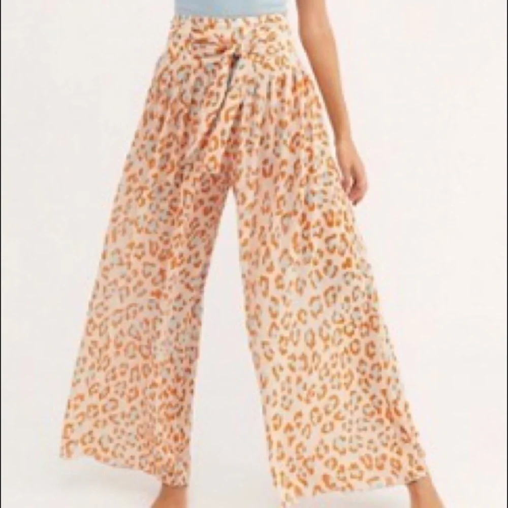 Free People Wake Up Pants Wide Leg High Waist